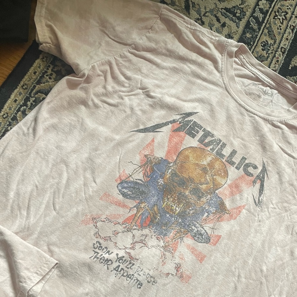 Oversized Metallica Tee
